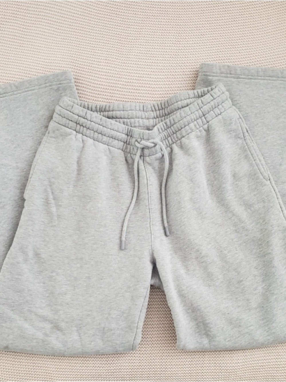Aritzia sweatfleece light gray sweat pants